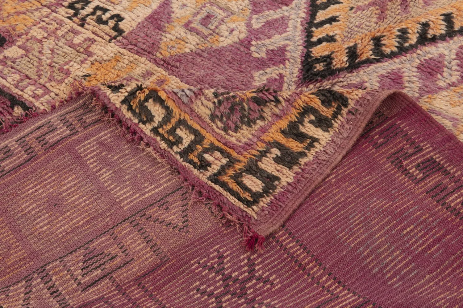 Kelim Marokkanische Berber Teppich Azilal Special Edition 380 x 180 cm