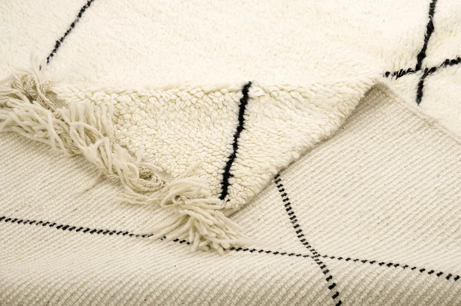 Kelim Marokkanische Berber Teppich Beni Ouarain 155 x 265 cm