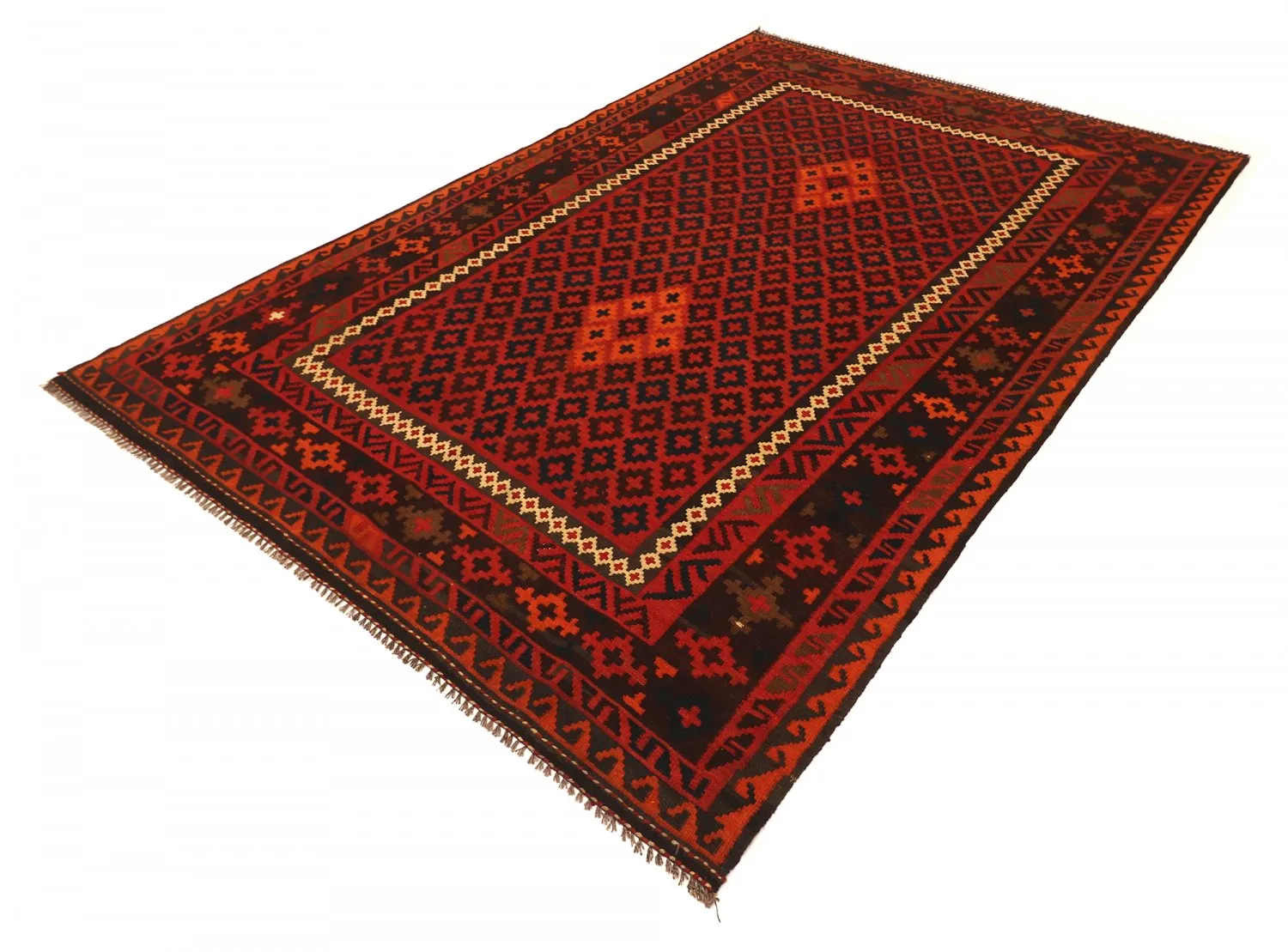Orientalischer Kelim-Teppich 292 x 196 cm