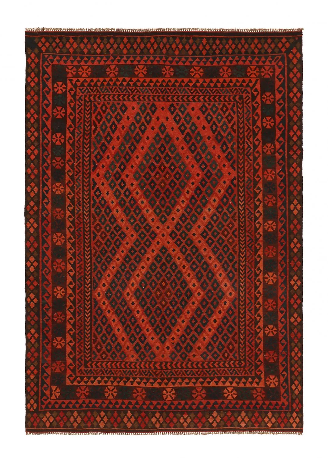 Orientalischer Kelim-Teppich 288 x 203 cm