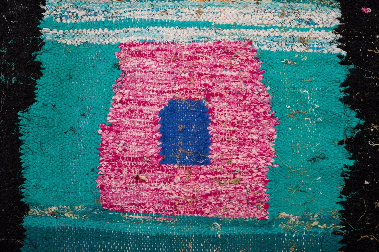 Marokkanischer Berber Teppich Boucherouite 140 x 225 cm