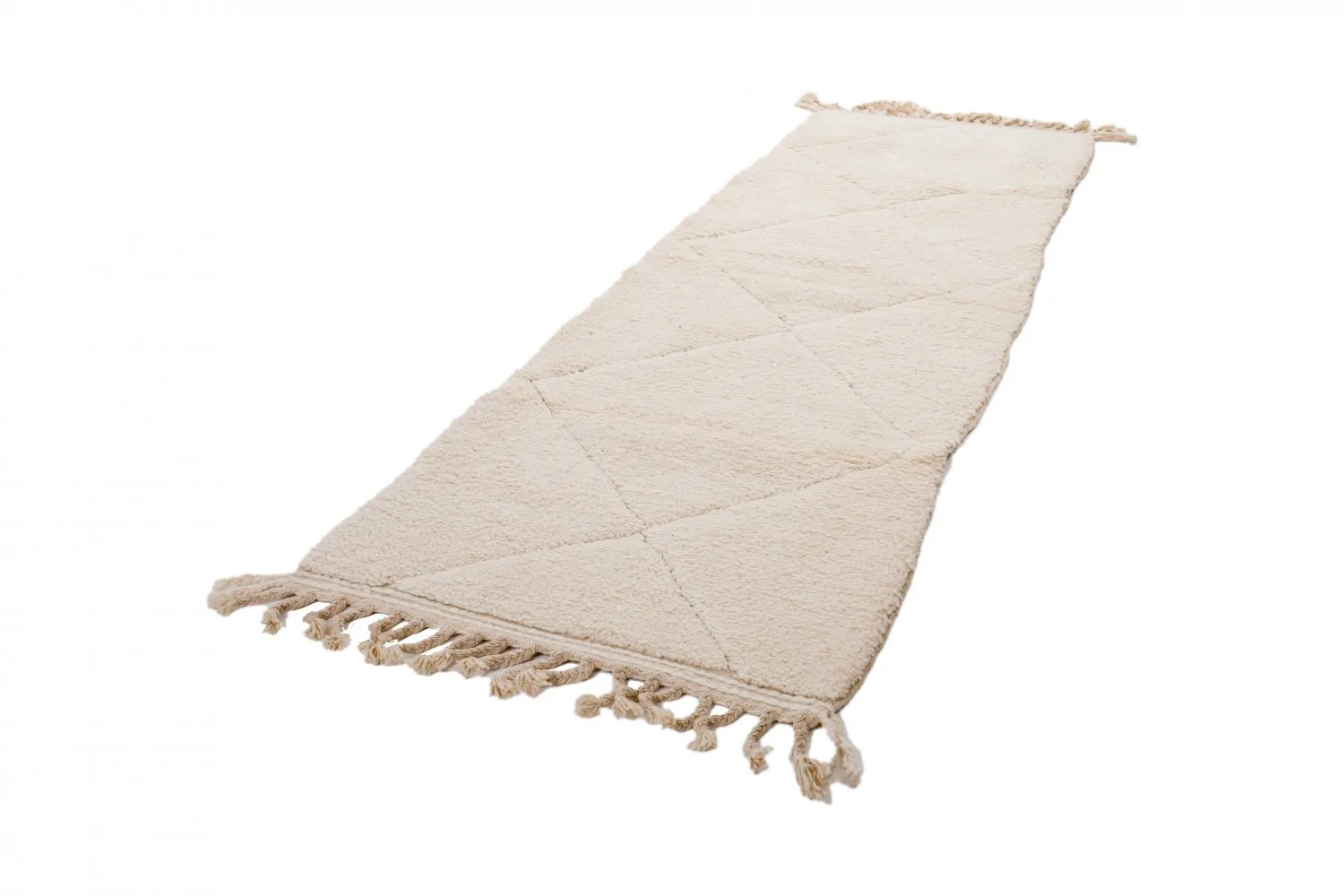 Kelim Marokkanische Berber Teppich Beni Ouarain 295 x 90 cm
