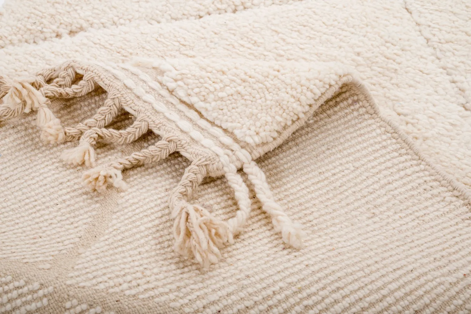 Kelim Marokkanische Berber Teppich Beni Ouarain 295 x 90 cm