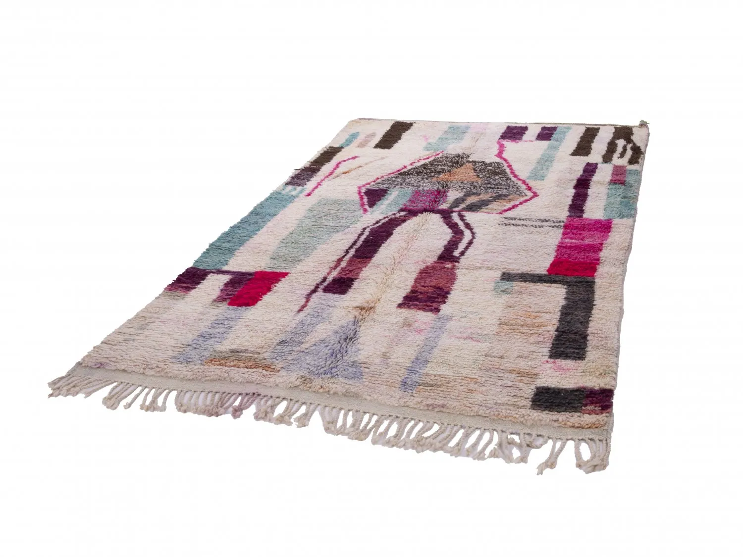 Kelim Marokkanische Berber Teppich Azilal 260 x 170 cm