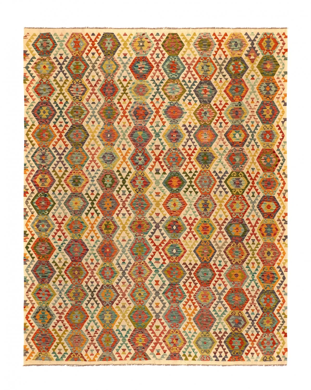 Orientalischer Kelim-Teppich 392 x 308 cm