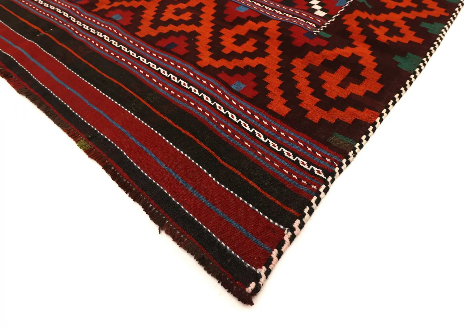 Orientalischer Kelim-Teppich 377 x 179 cm