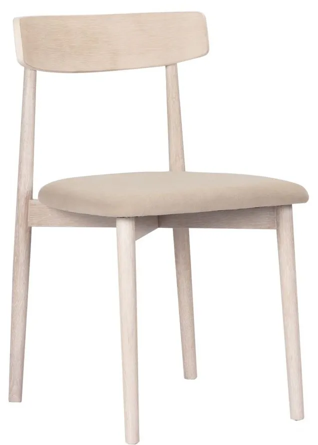 Stuhl - Ystad (weißeiche/beige) - 2 Stck.