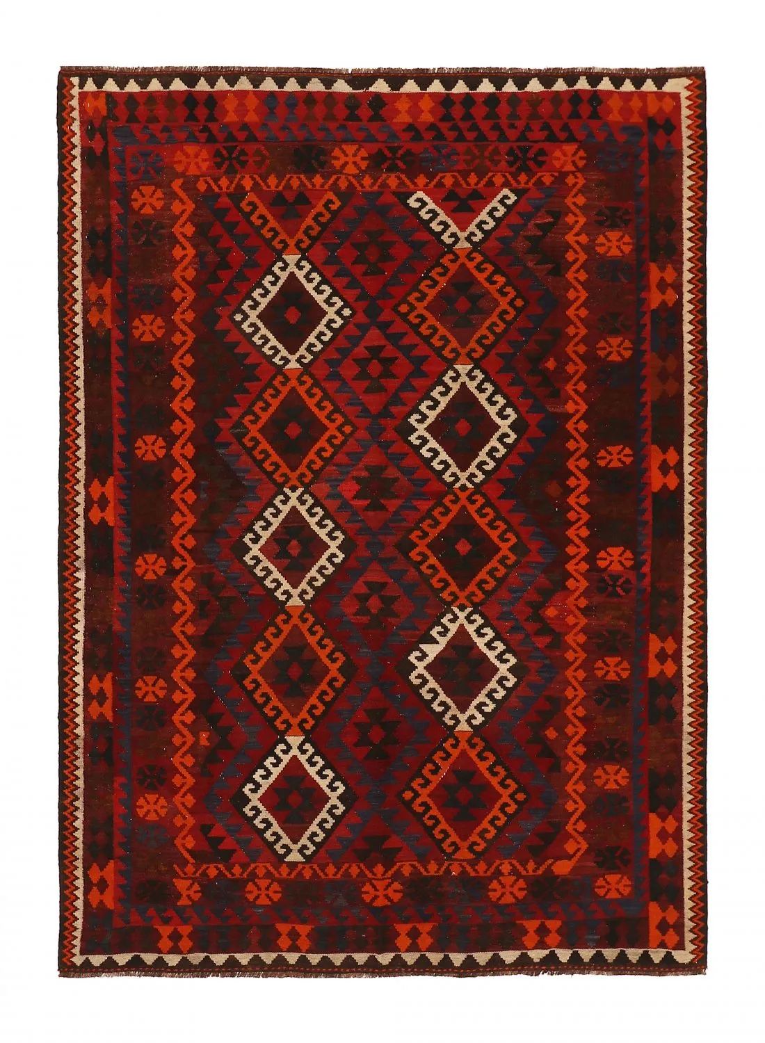 Orientalischer Kelim-Teppich 276 x 198 cm