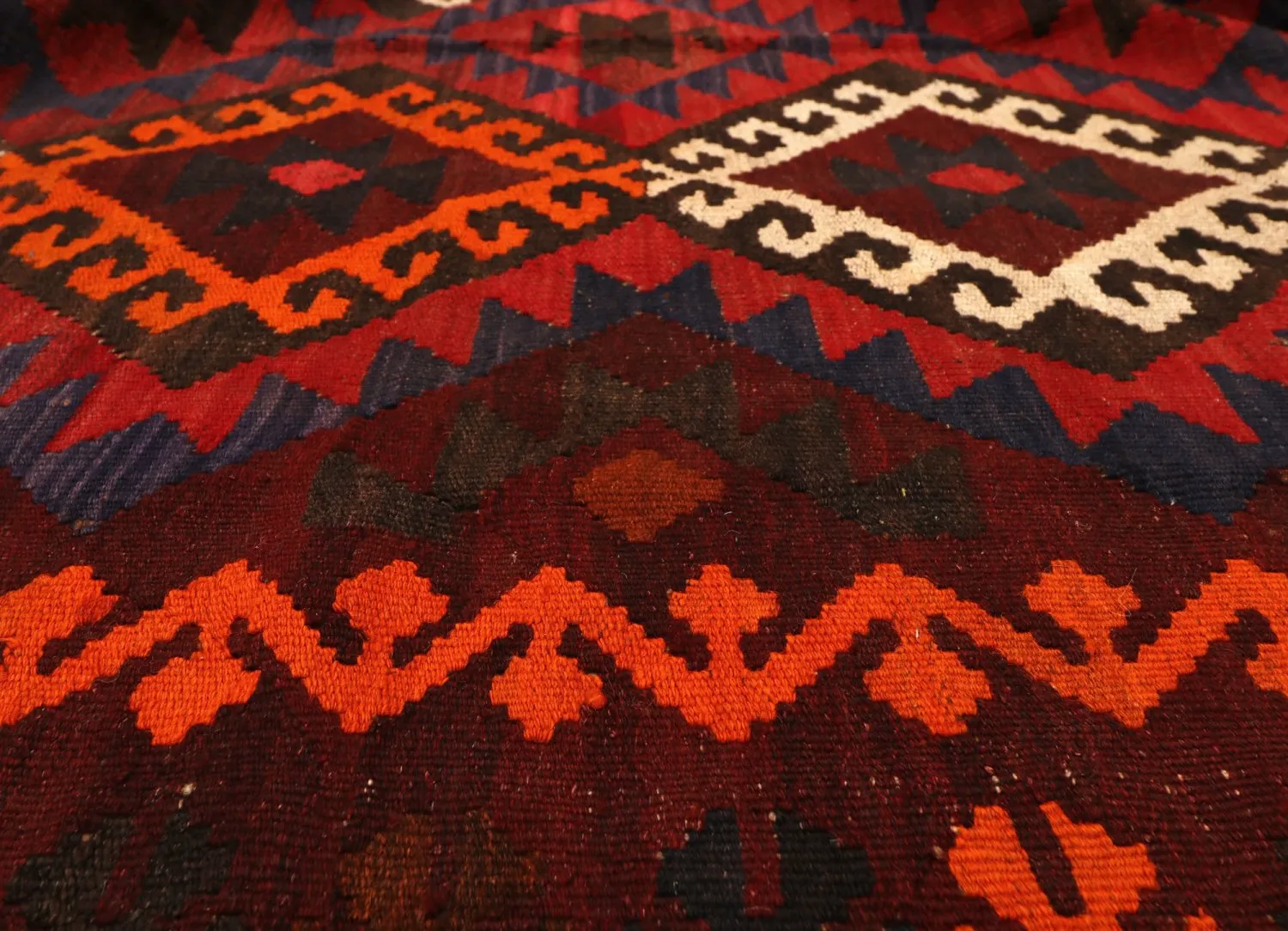 Orientalischer Kelim-Teppich 276 x 198 cm
