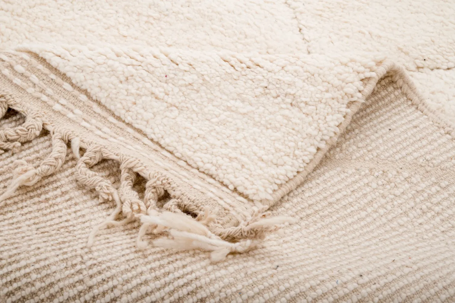 Kelim Marokkanische Berber Teppich Beni Ouarain 290 x 90 cm