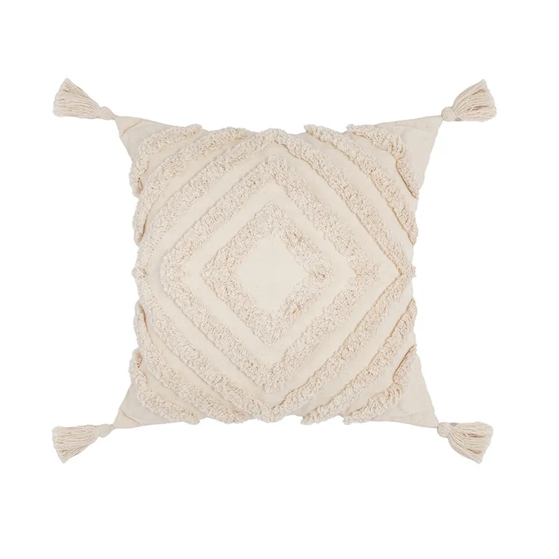 Kissenbezug - Natural Boho 45 x 45 cm (beige)