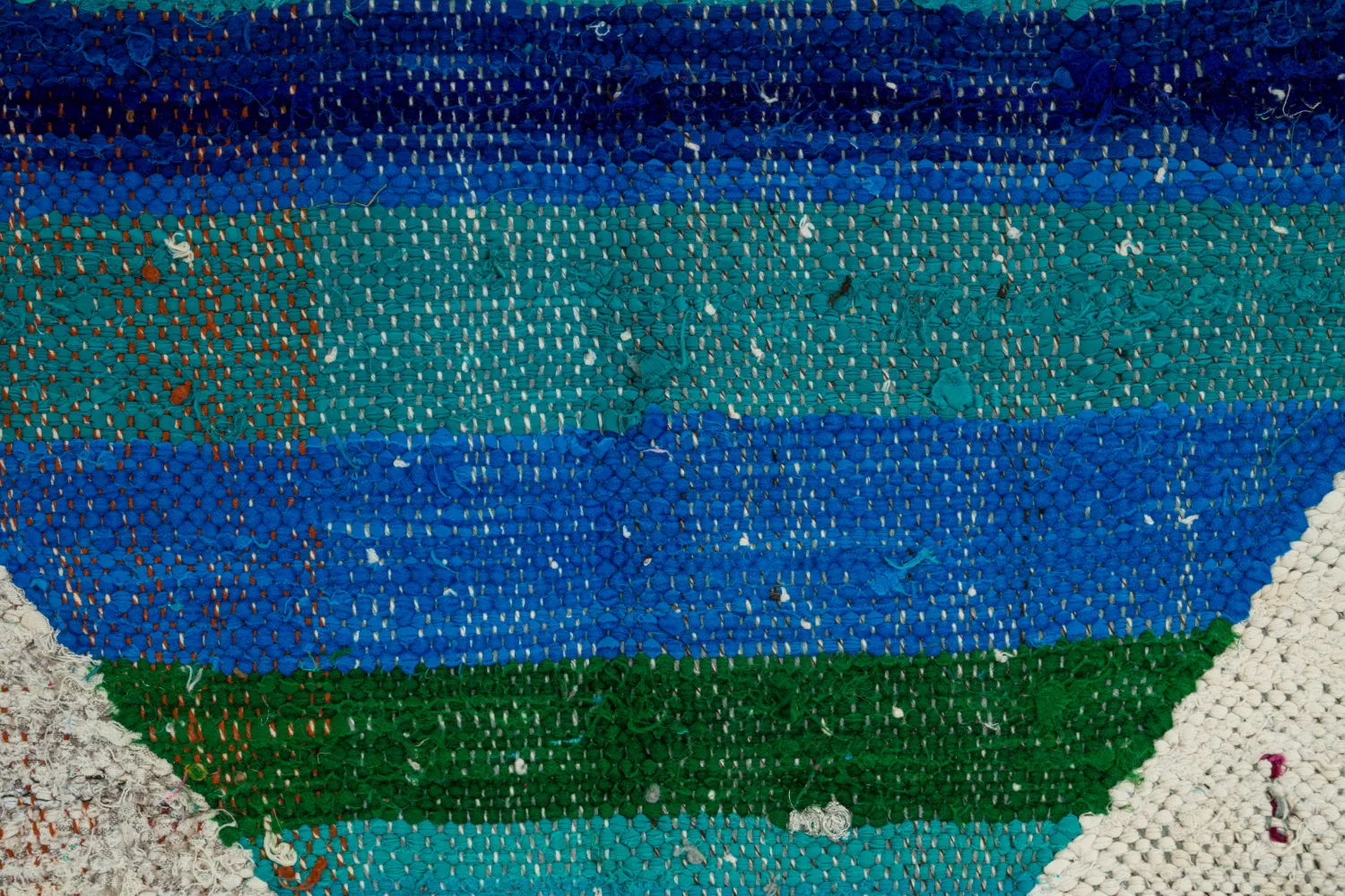 Marockansk Boucherouite-matta 135 x 235 cm