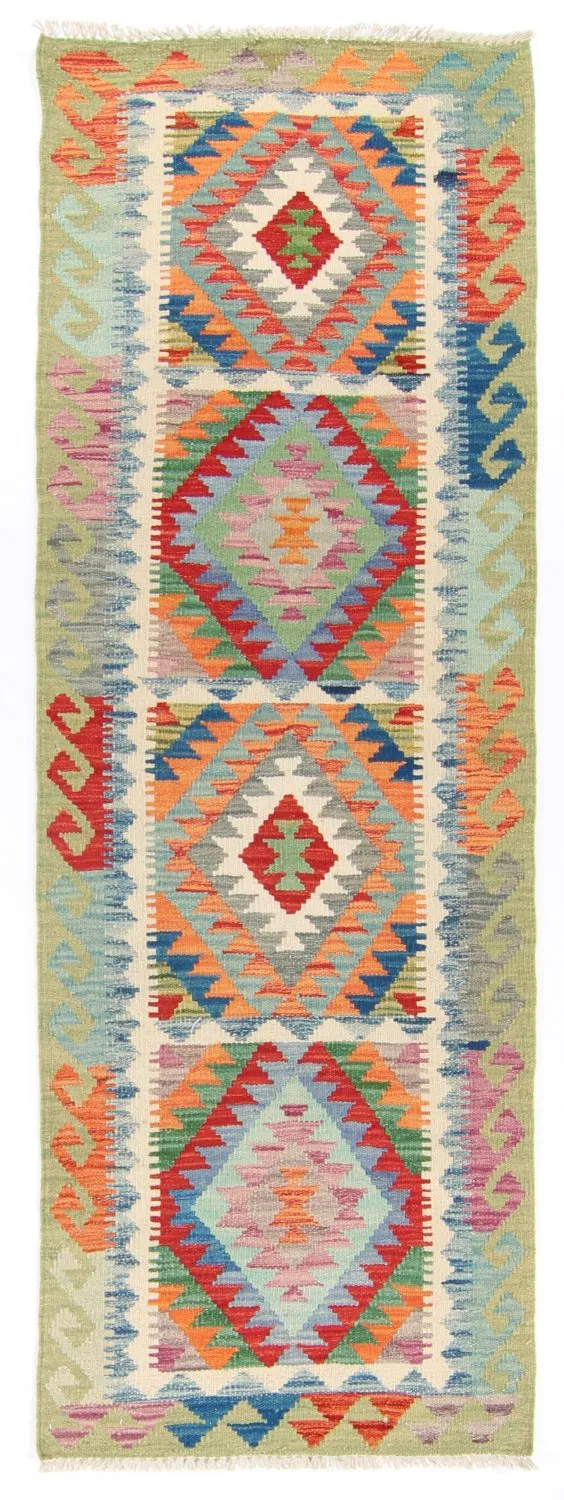 Orientalischer Kelim-Teppich 206 x 70 cm