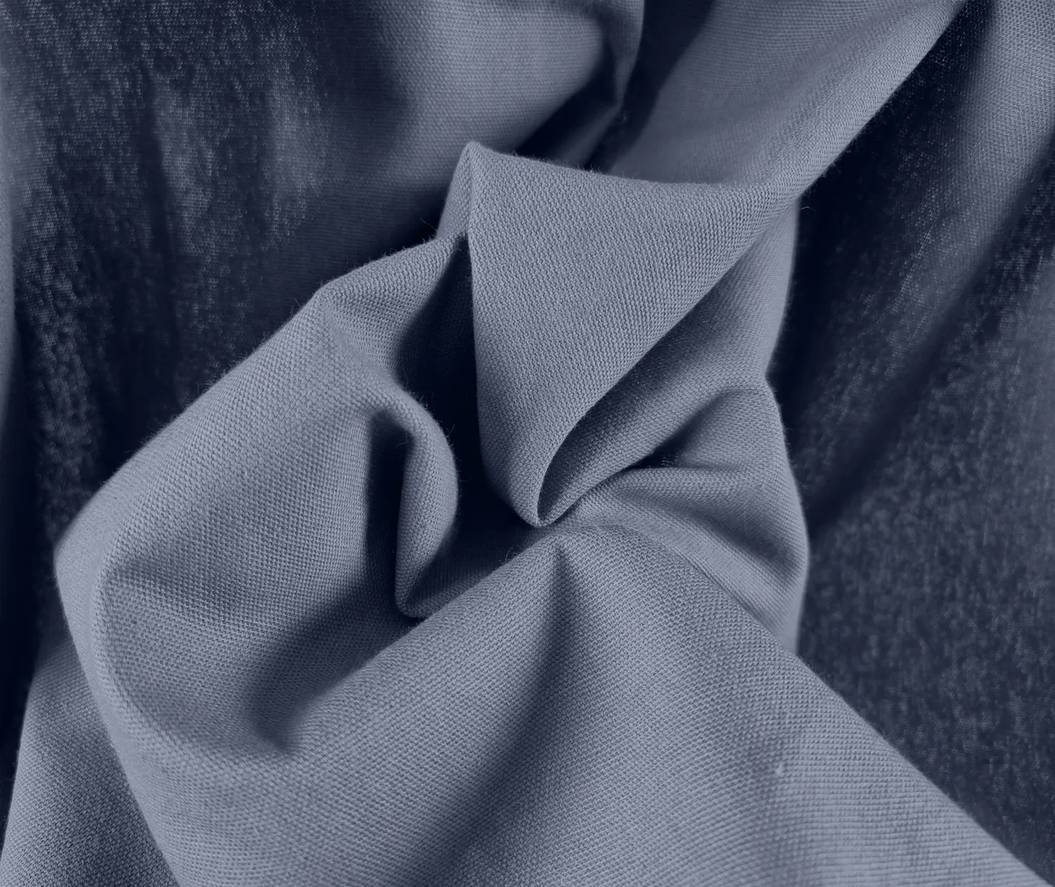 Vorhänge - Baumwollvorhang Anja (blau)