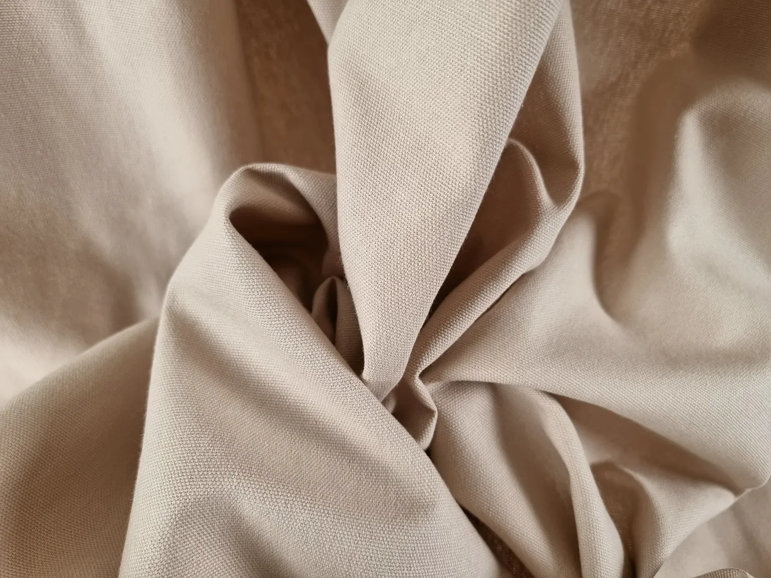 Baumwollvorhang Anja (beige)