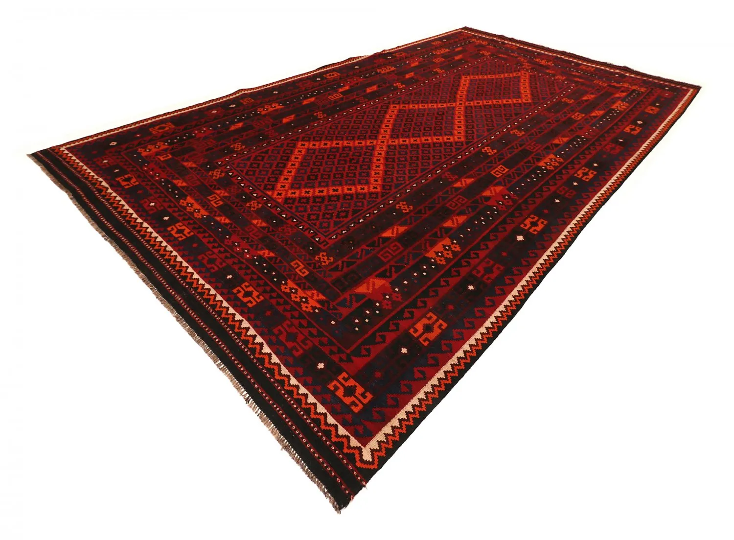 Orientalischer Kelim-Teppich 448 x 262 cm