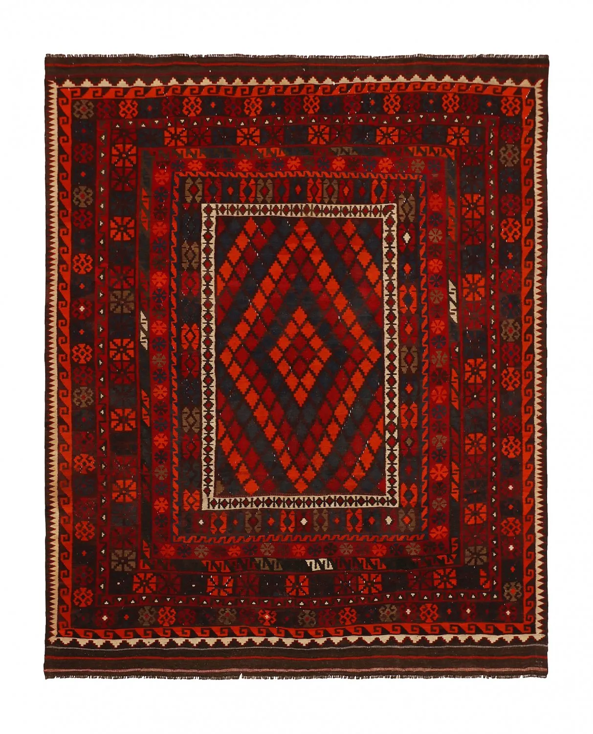 Orientalischer Kelim-Teppich 300 x 248 cm