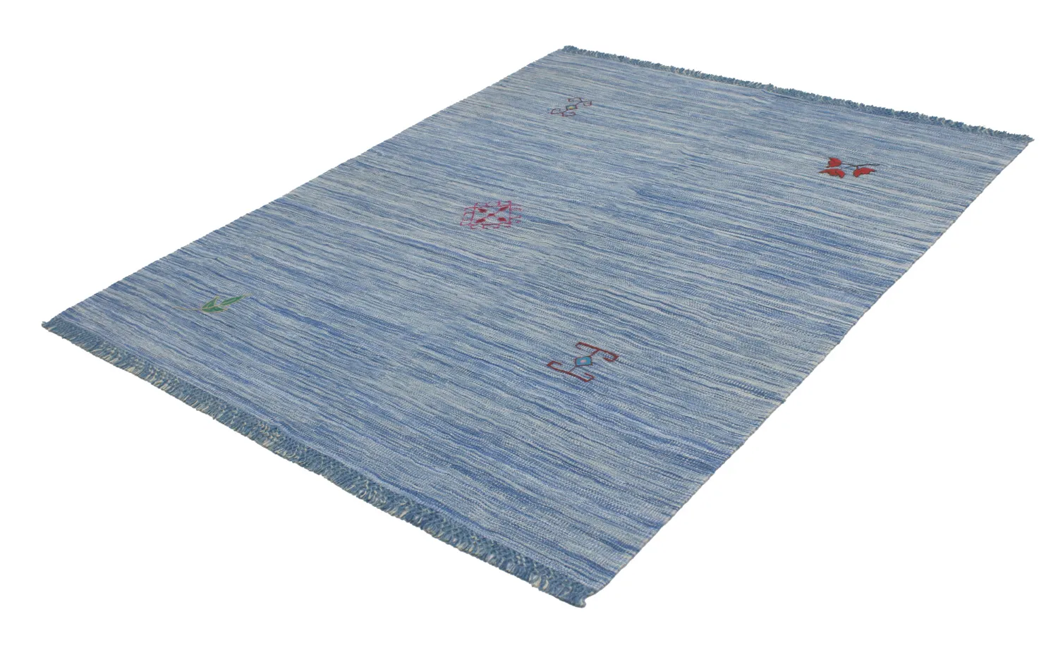 Orientalischer Teppich - Modern Kelim Hand Woven - 155 x 203 cm