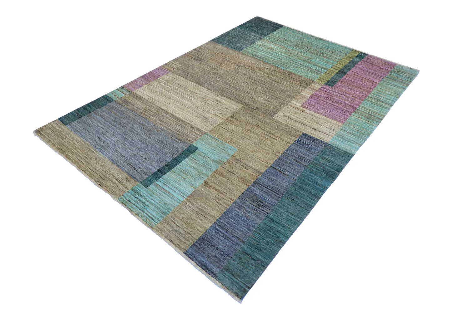 Orientalischer Teppich - Gabbeh Bamiyan Hand Knotted - 168 x 230 cm