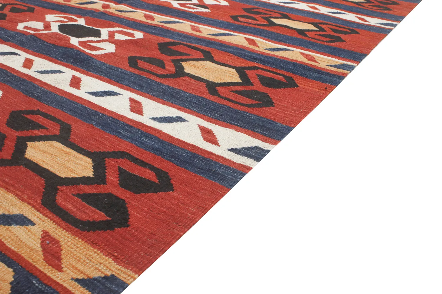 Orientalischer Teppich - Hazara Kelim Hand Woven - 198 x 289 cm