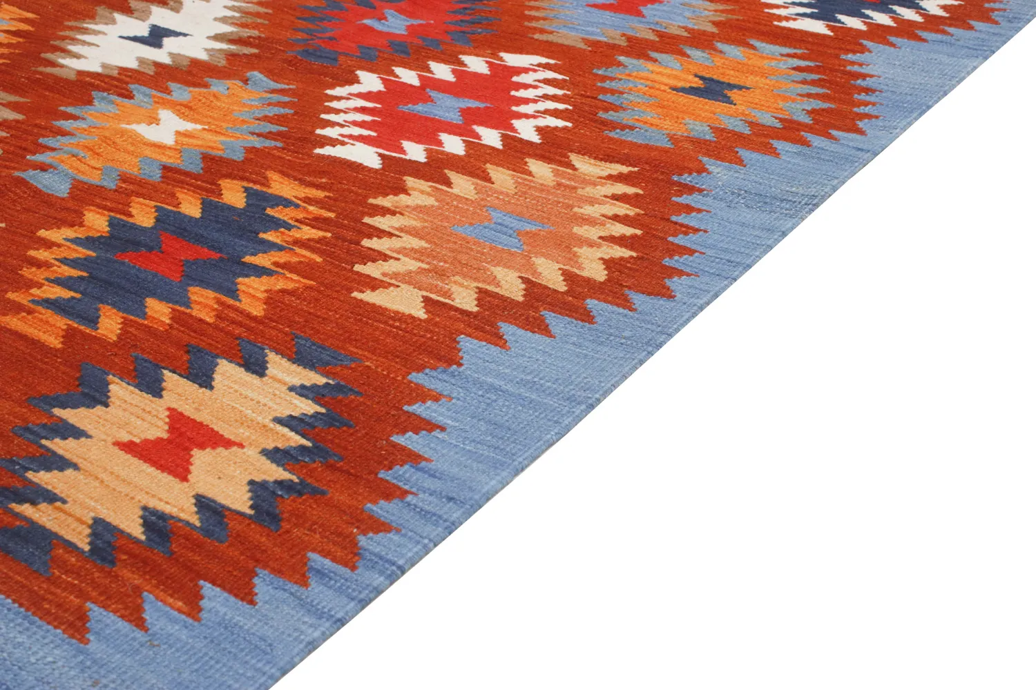 Orientalischer Teppich - Hazara Kelim Hand Woven - 135 x 184 cm