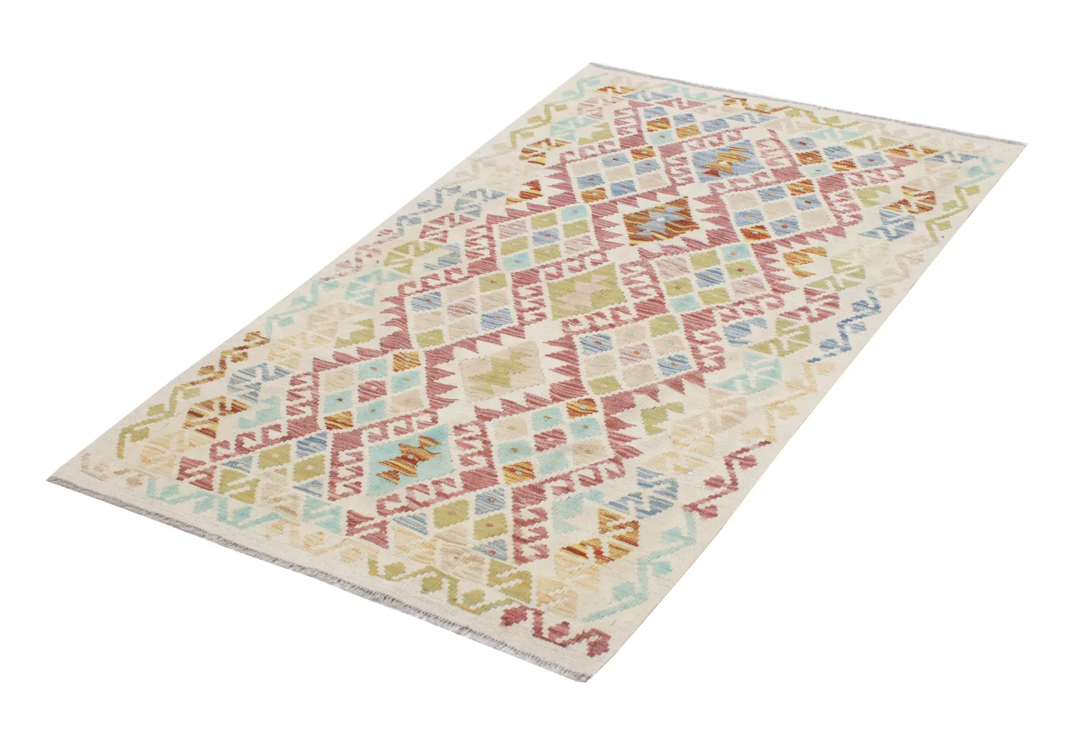 Orientalischer Teppich - Vegi Kelim Hand Woven - 99 x 155 cm
