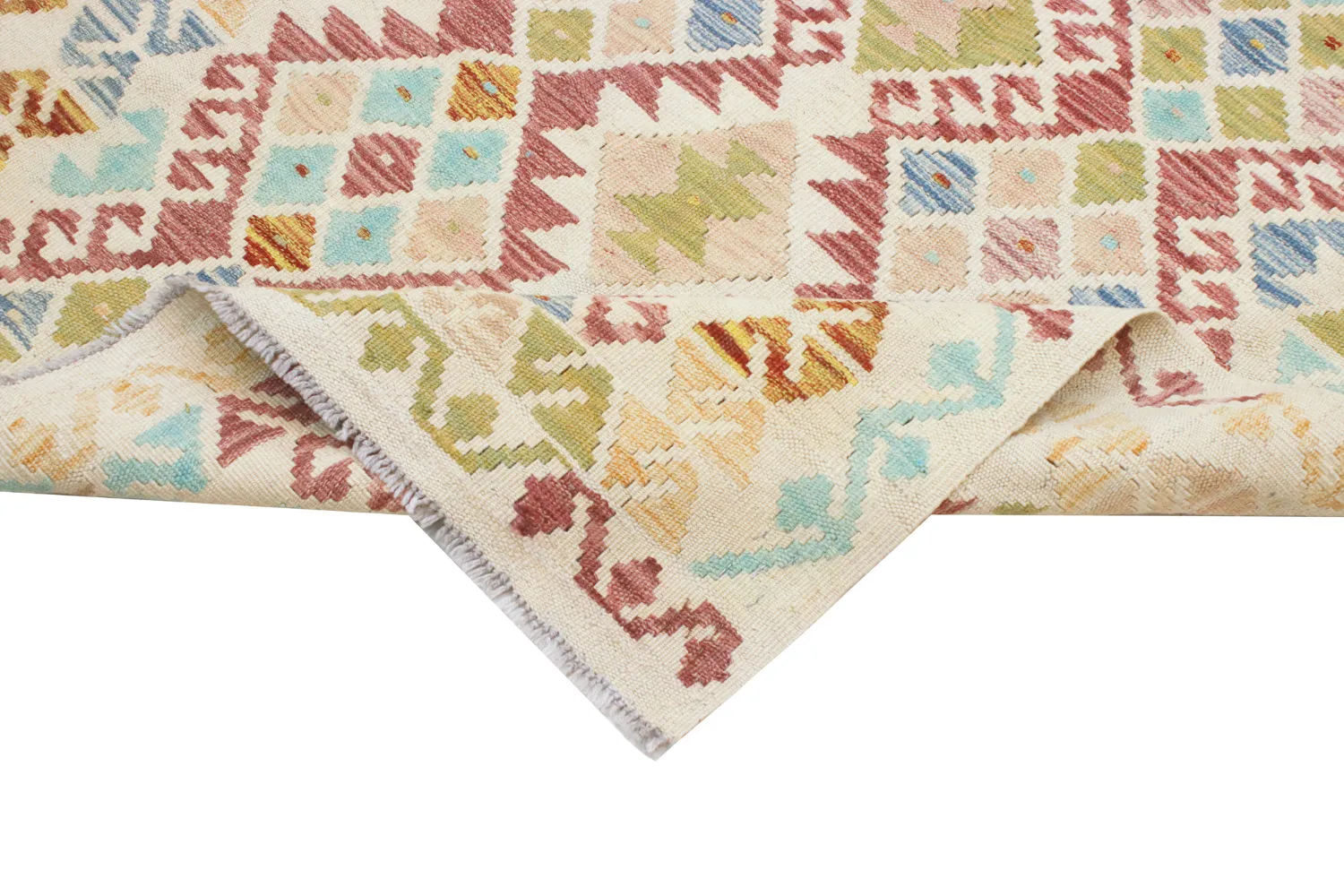 Orientalischer Teppich - Vegi Kelim Hand Woven - 99 x 155 cm