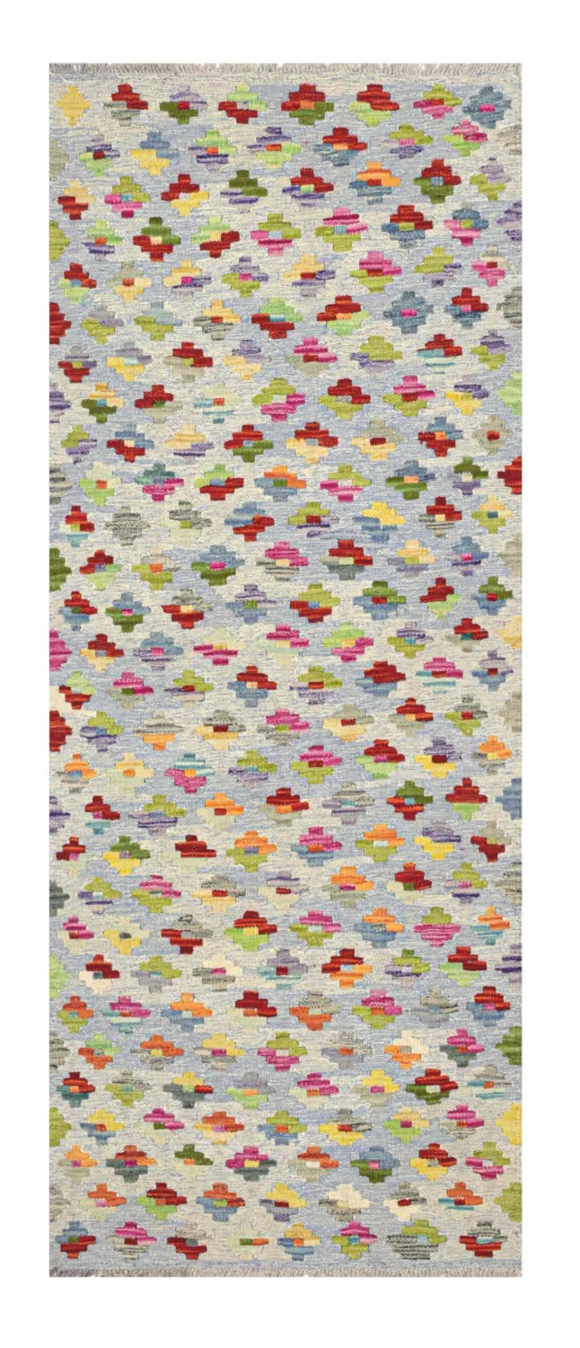 Orientalischer Teppich - Vegi Kelim Hand Woven - 77 x 197 cm