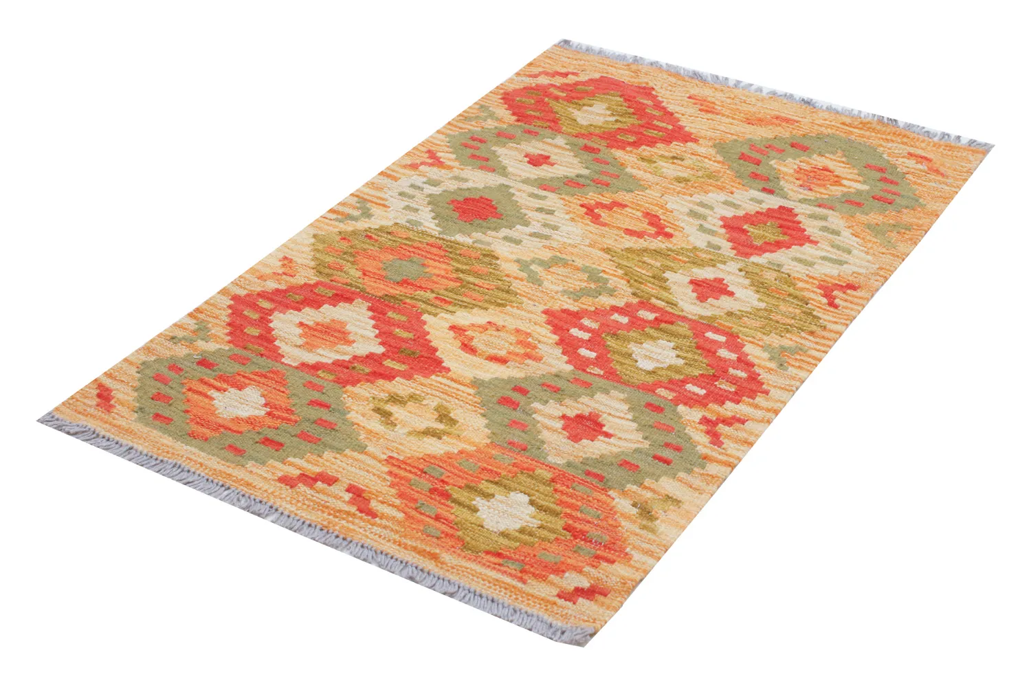 Orientalischer Teppich - Vegi Kelim Hand Woven - 54 x 86 cm