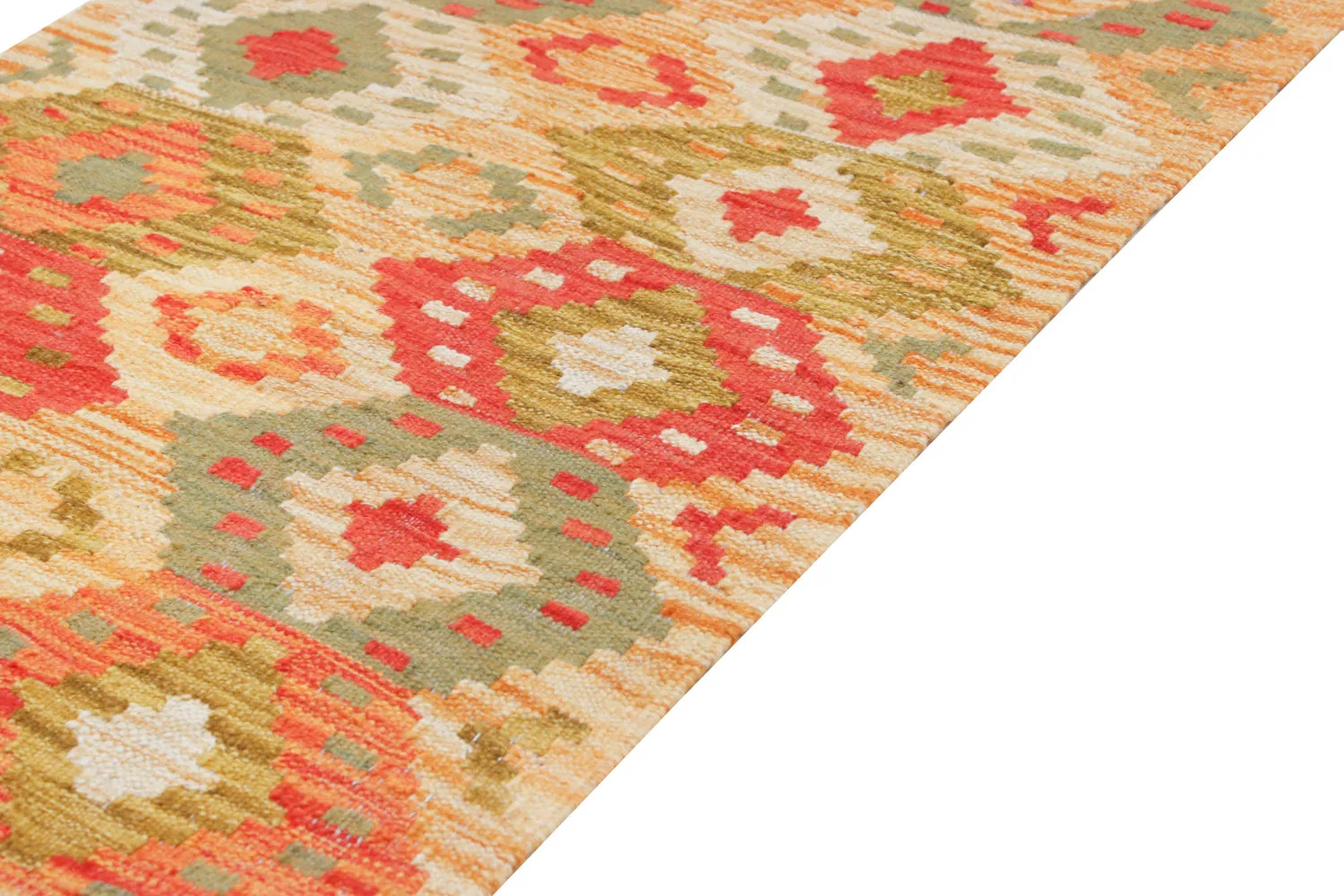 Orientalischer Teppich - Vegi Kelim Hand Woven - 54 x 86 cm