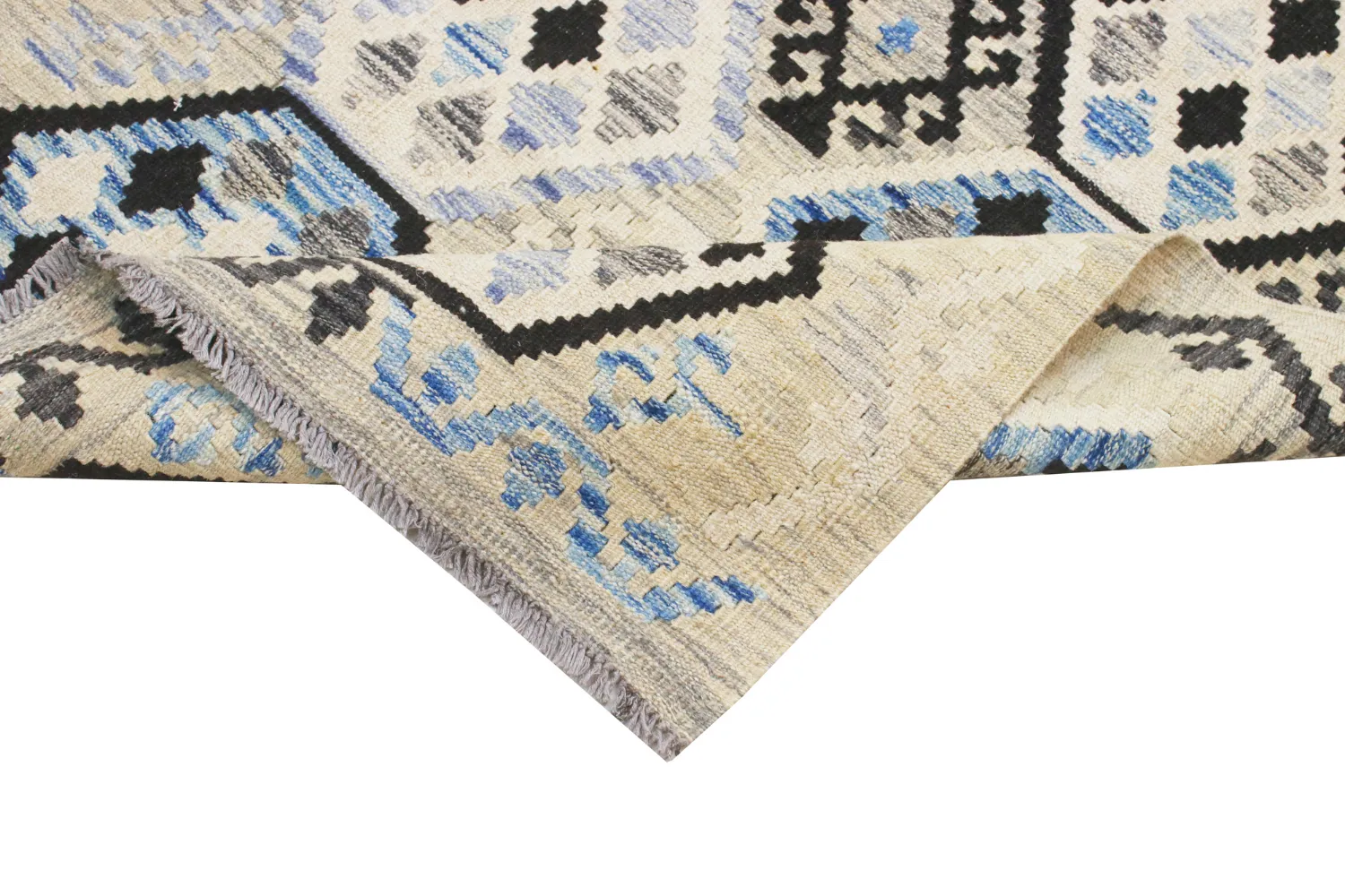 Orientalischer Teppich - Vegi Kelim Hand Woven - 83 x 117 cm