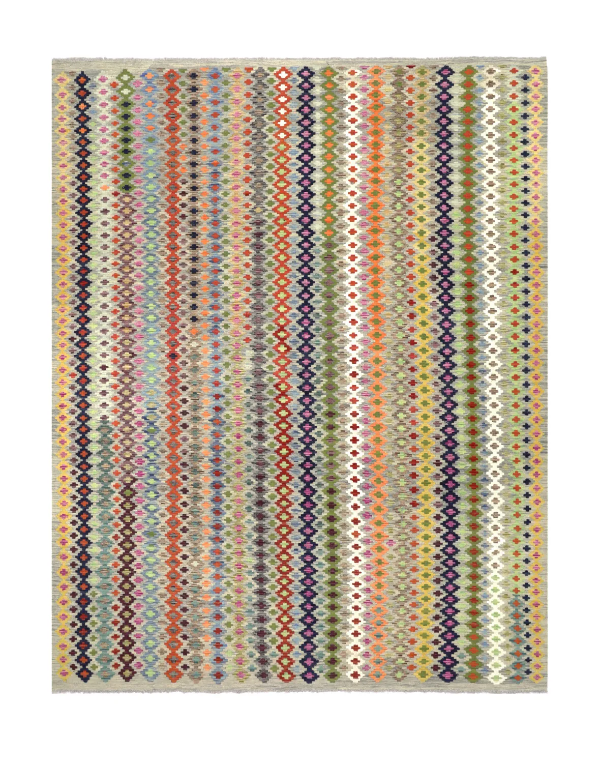 Orientalischer Teppich - Vegi Kelim Hand Woven - 296 x 344 cm