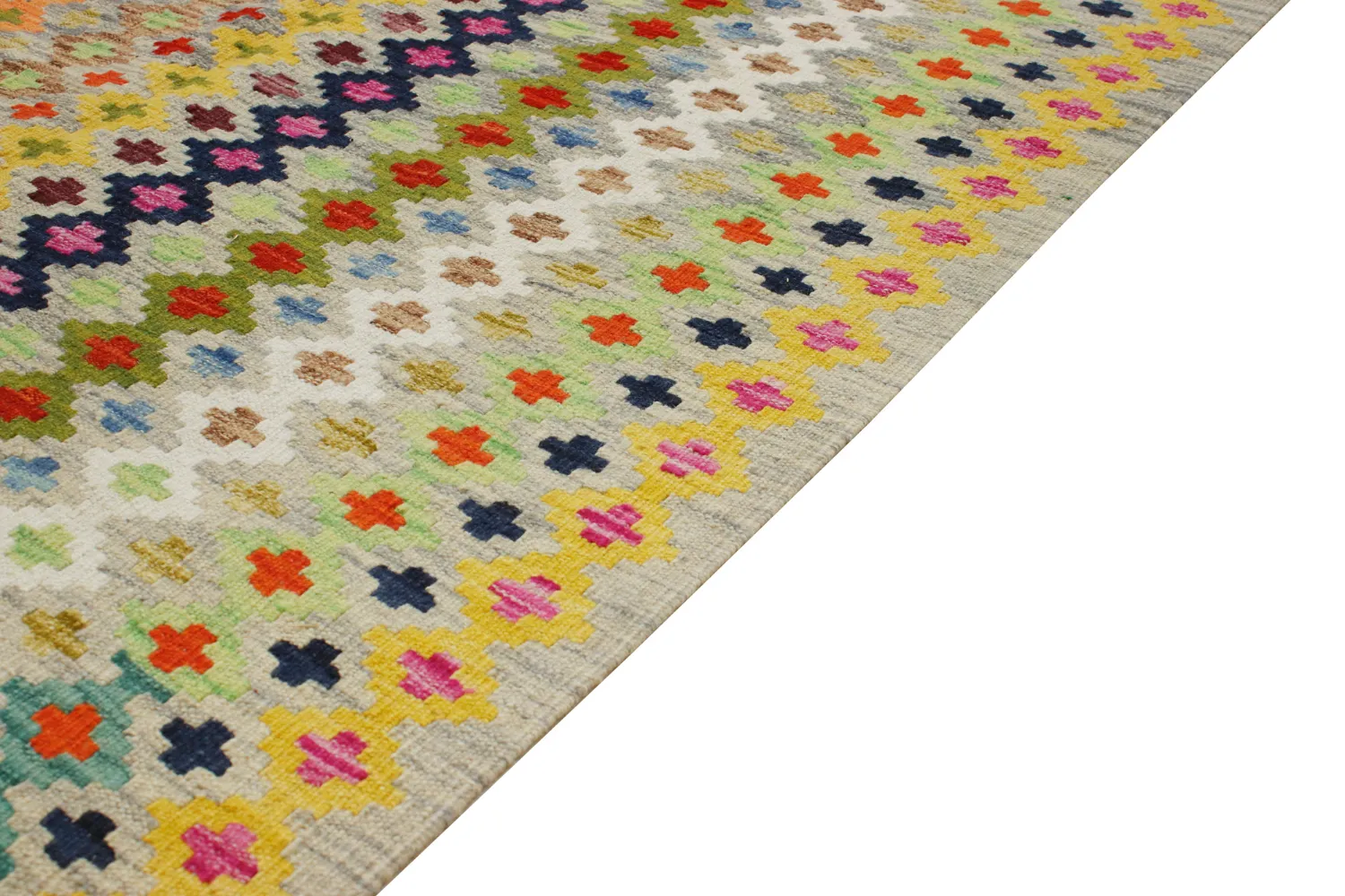 Orientalischer Teppich - Vegi Kelim Hand Woven - 296 x 344 cm
