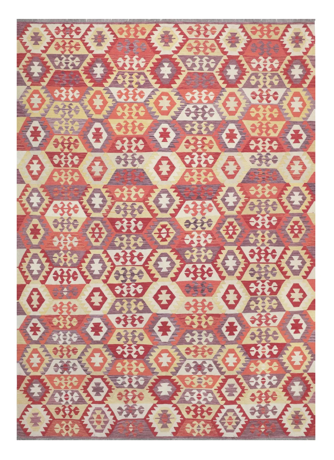 Orientalischer Teppich - Vegi Kelim Hand Woven - 248 x 352 cm