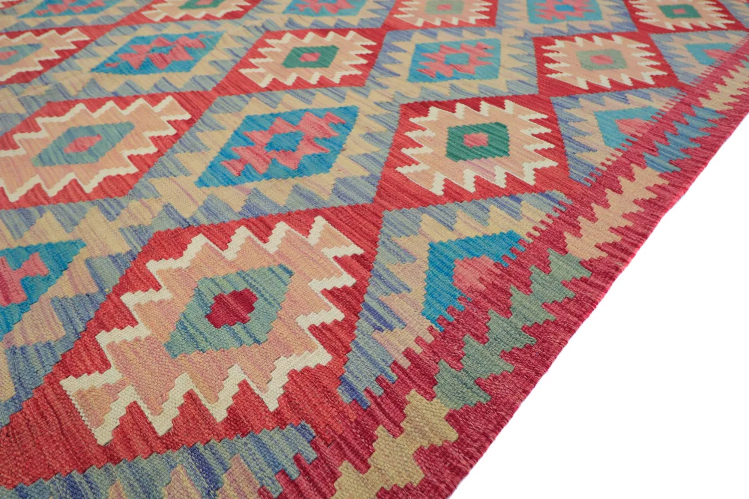 Orientalischer Teppich - Vegi Kelim Hand Woven - 175 x 245 cm