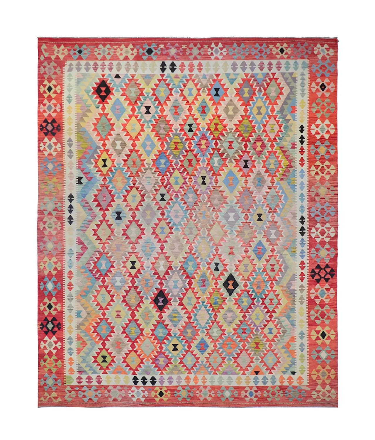 Orientalischer Teppich - Vegi Kelim Hand Woven - 323 x 415 cm