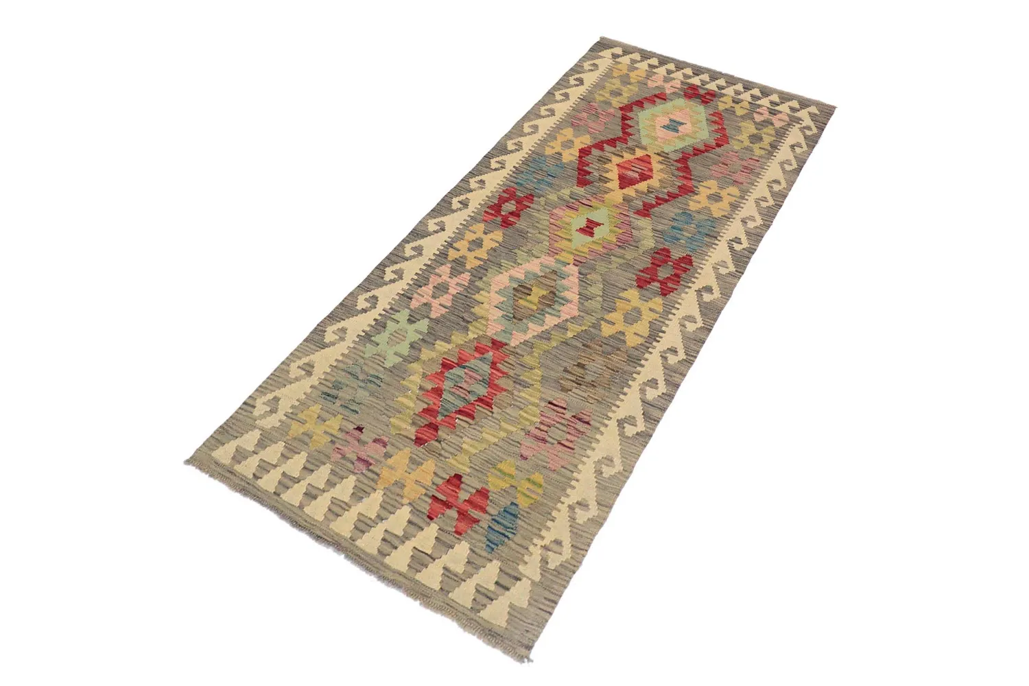 Orientalischer Teppich - Vegi Kelim Hand Woven - 81 x 199 cm