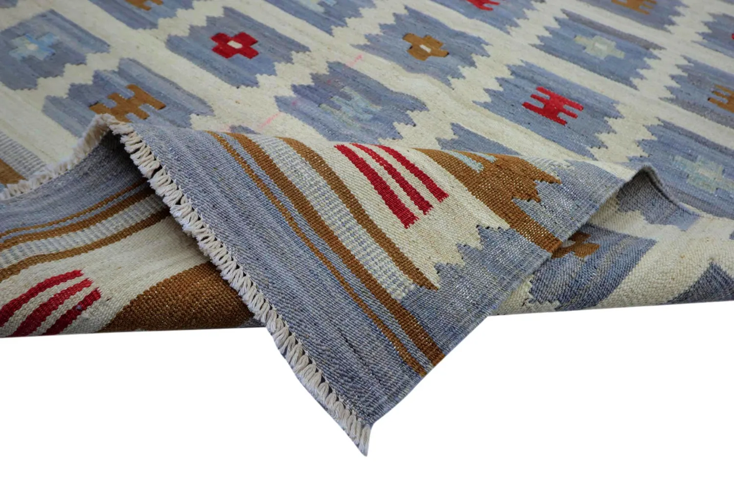 Orientalischer Teppich - Vegi Kelim Hand Woven - 98 x 151 cm