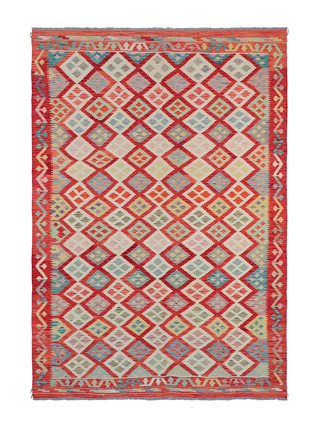 Orientalischer Teppich - Vegi Kelim Hand Woven - 174 x 250 cm
