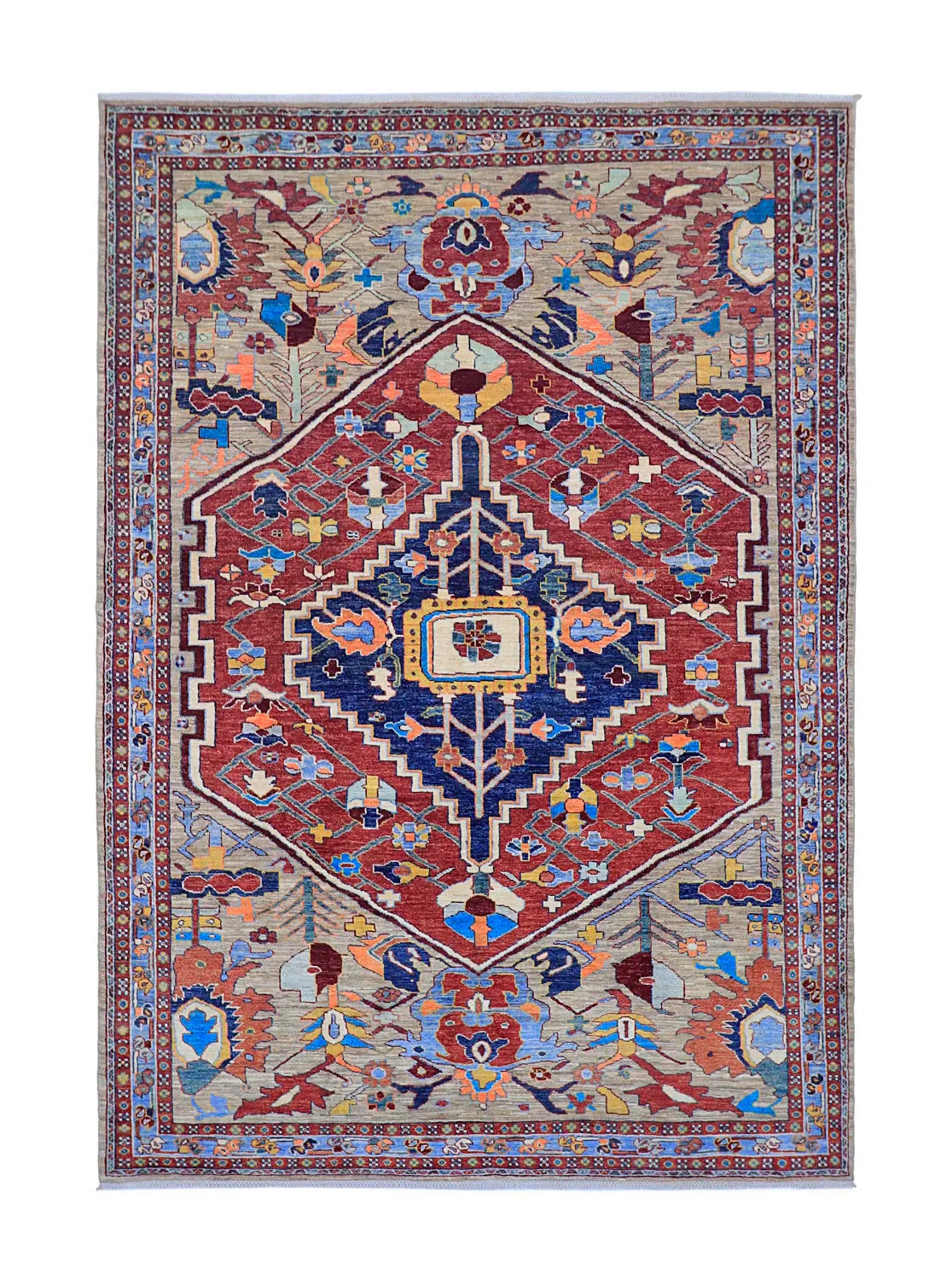 Orientalischer Teppich - Chaman Rug Hand Knotted - 199 x 291 cm