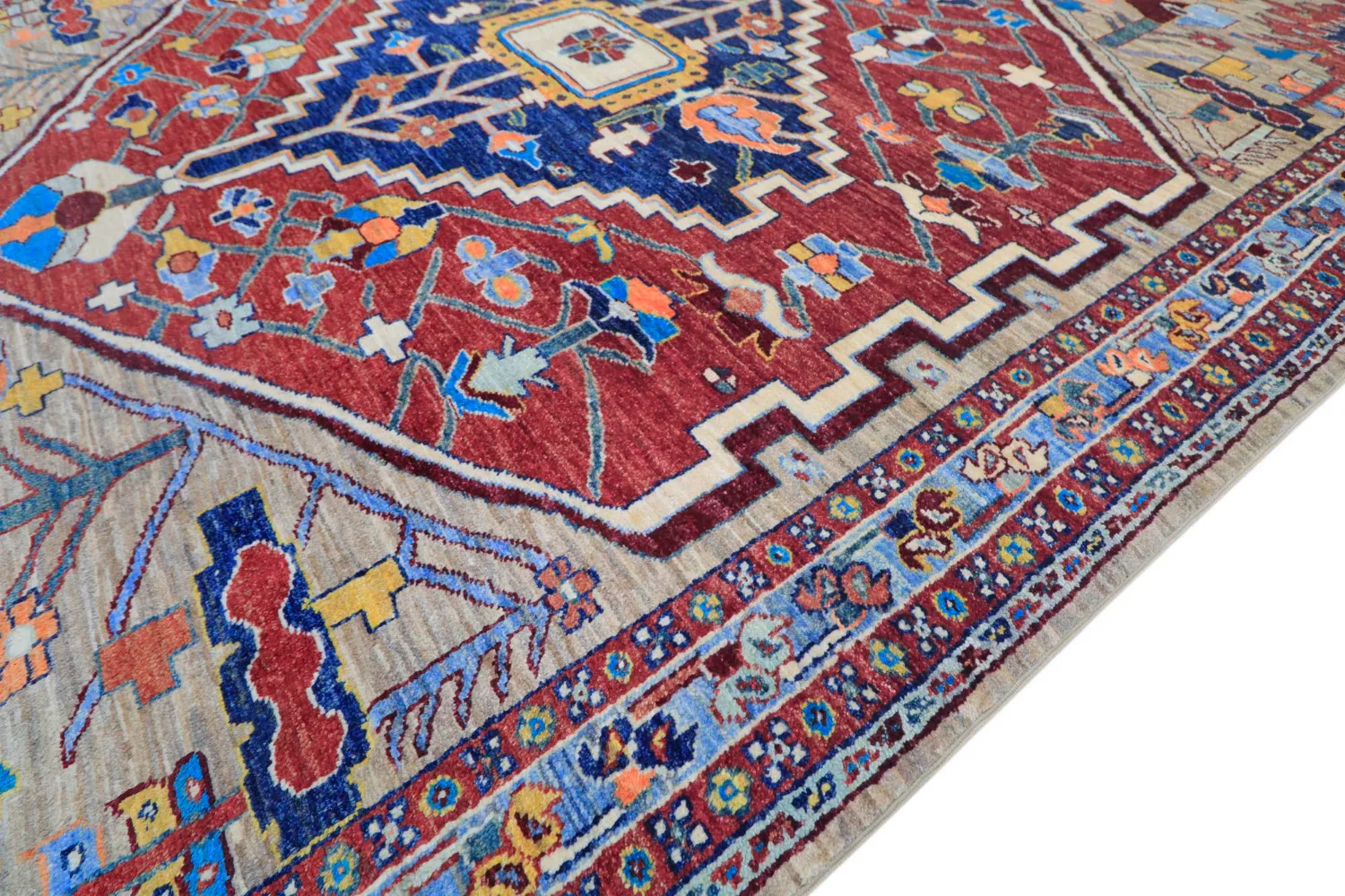 Orientalischer Teppich - Chaman Rug Hand Knotted - 199 x 291 cm