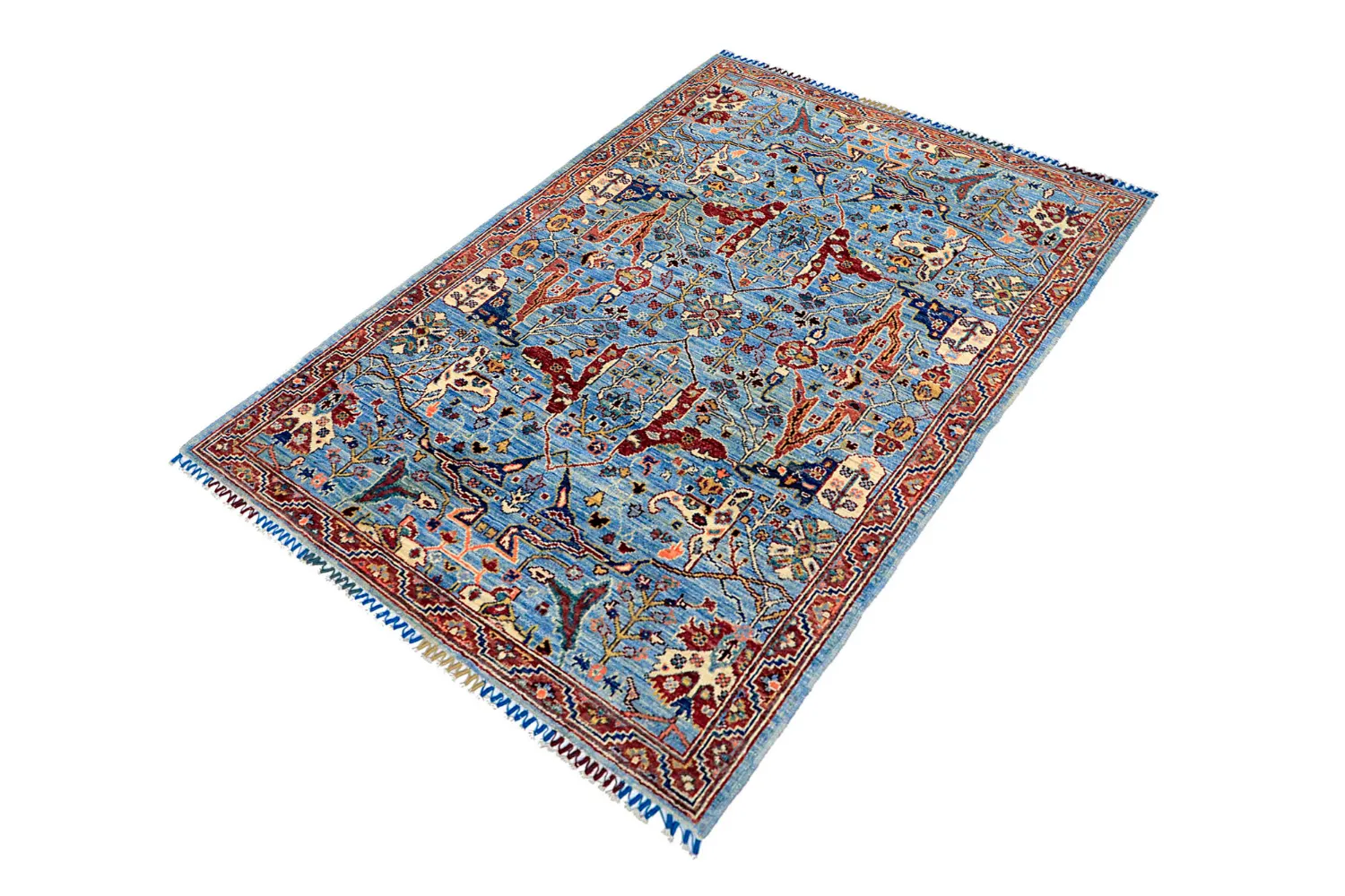 Orientalischer Teppich - Chaman Rug Hand Knotted - 118 x 183 cm