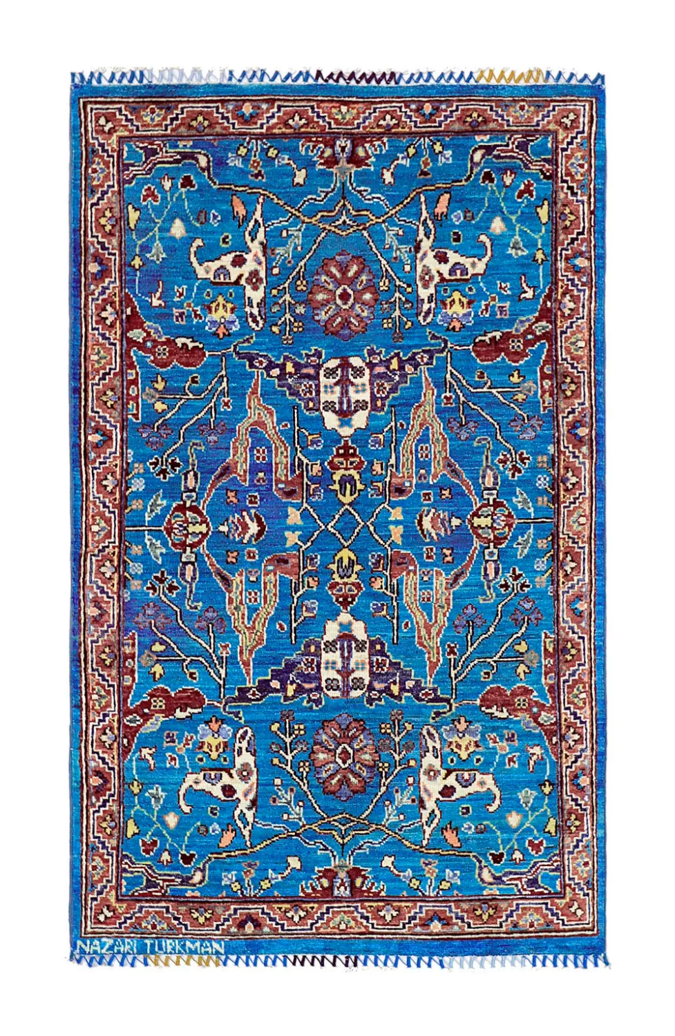 Orientalischer Teppich - Chaman Rug Hand Knotted - 92 x 150 cm