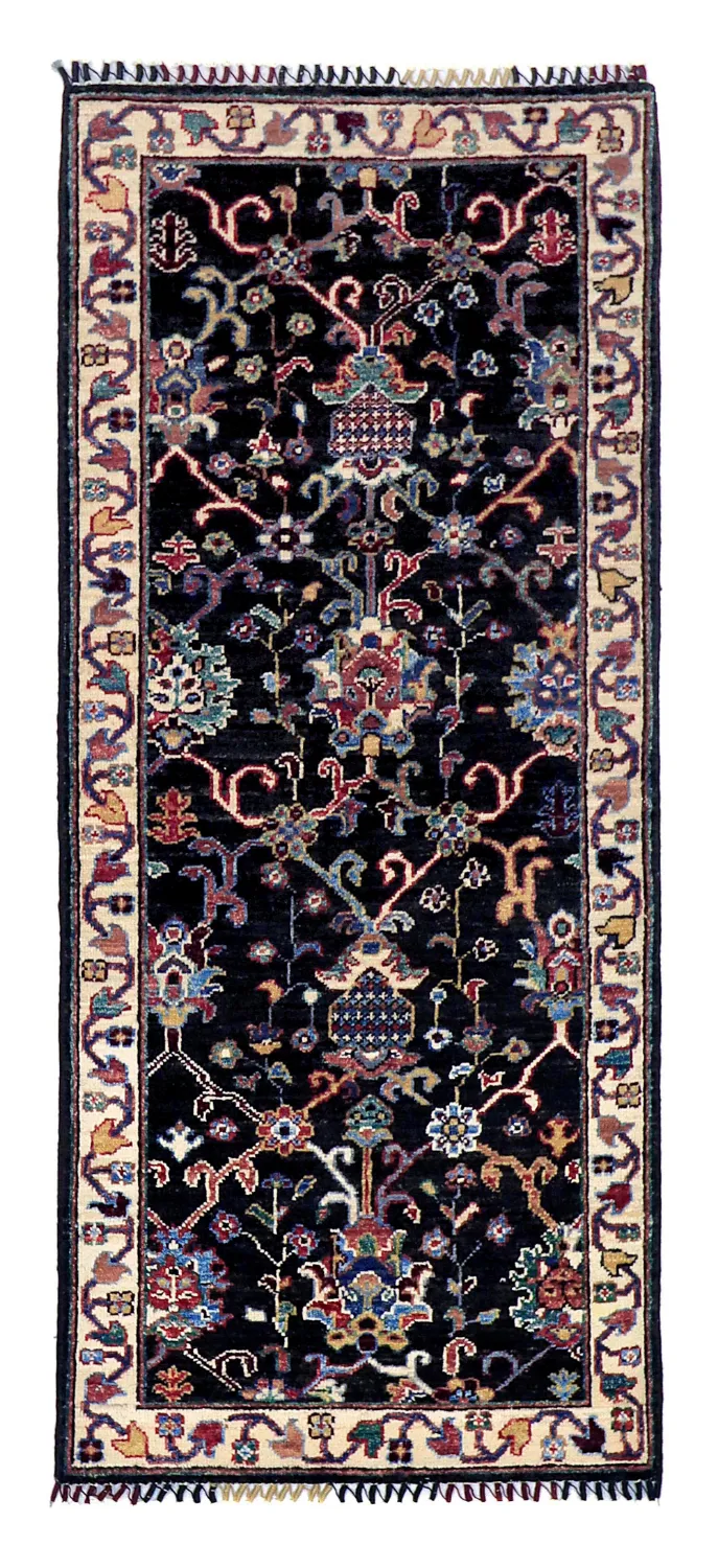 Orientalischer Teppich - Chaman Rug Hand Knotted - 63 x 150 cm