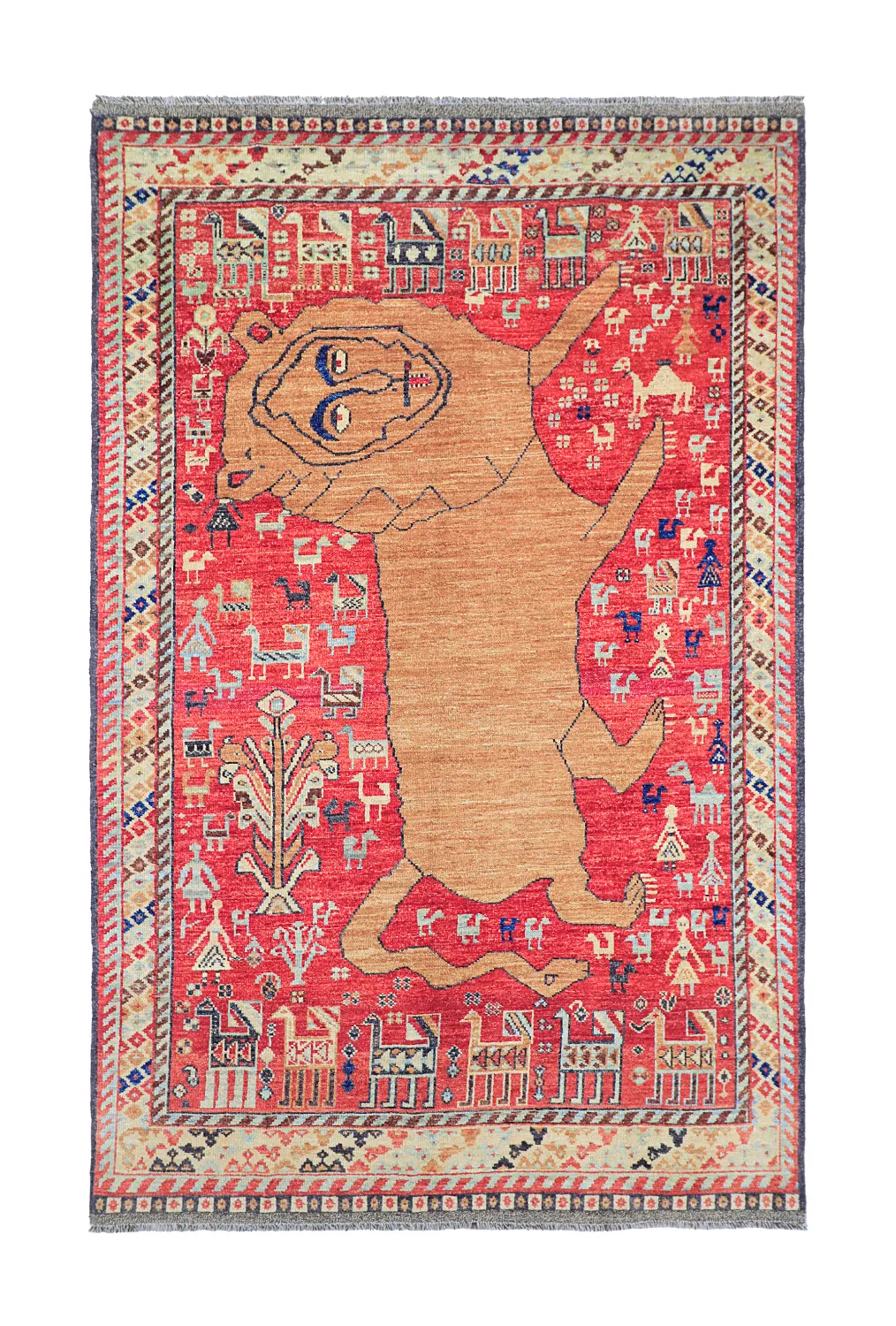 Orientalischer Teppich - Tribal Hand Knotted - 162 x 272 cm