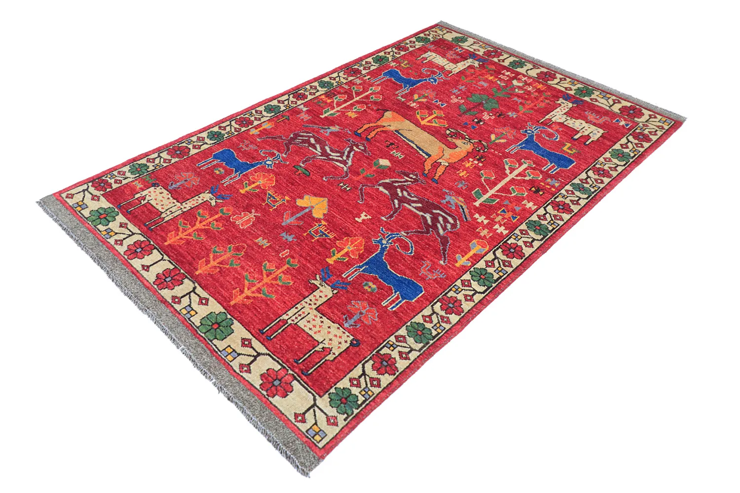 Orientalischer Teppich - Tribal Hand Knotted - 158 x 239 cm