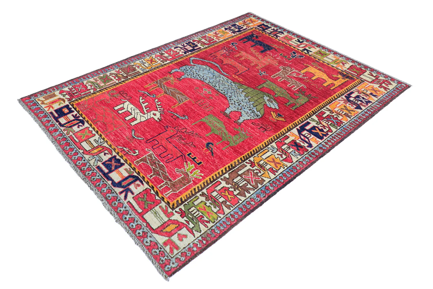 Orientalischer Teppich - Tribal Hand Knotted - 148 x 199 cm