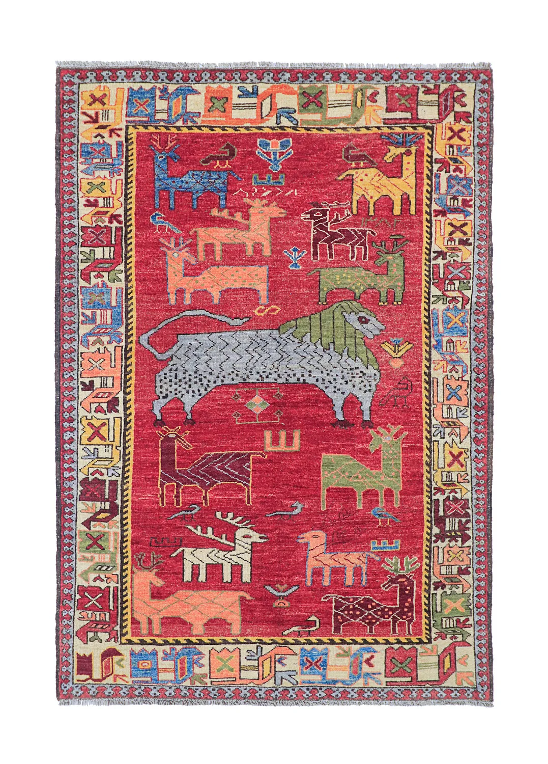 Orientalischer Teppich - Tribal Hand Knotted - 153 x 213 cm