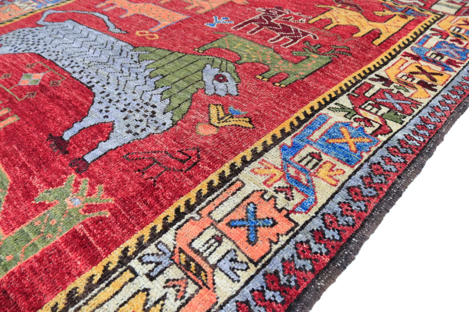 Orientalischer Teppich - Tribal Hand Knotted - 153 x 213 cm