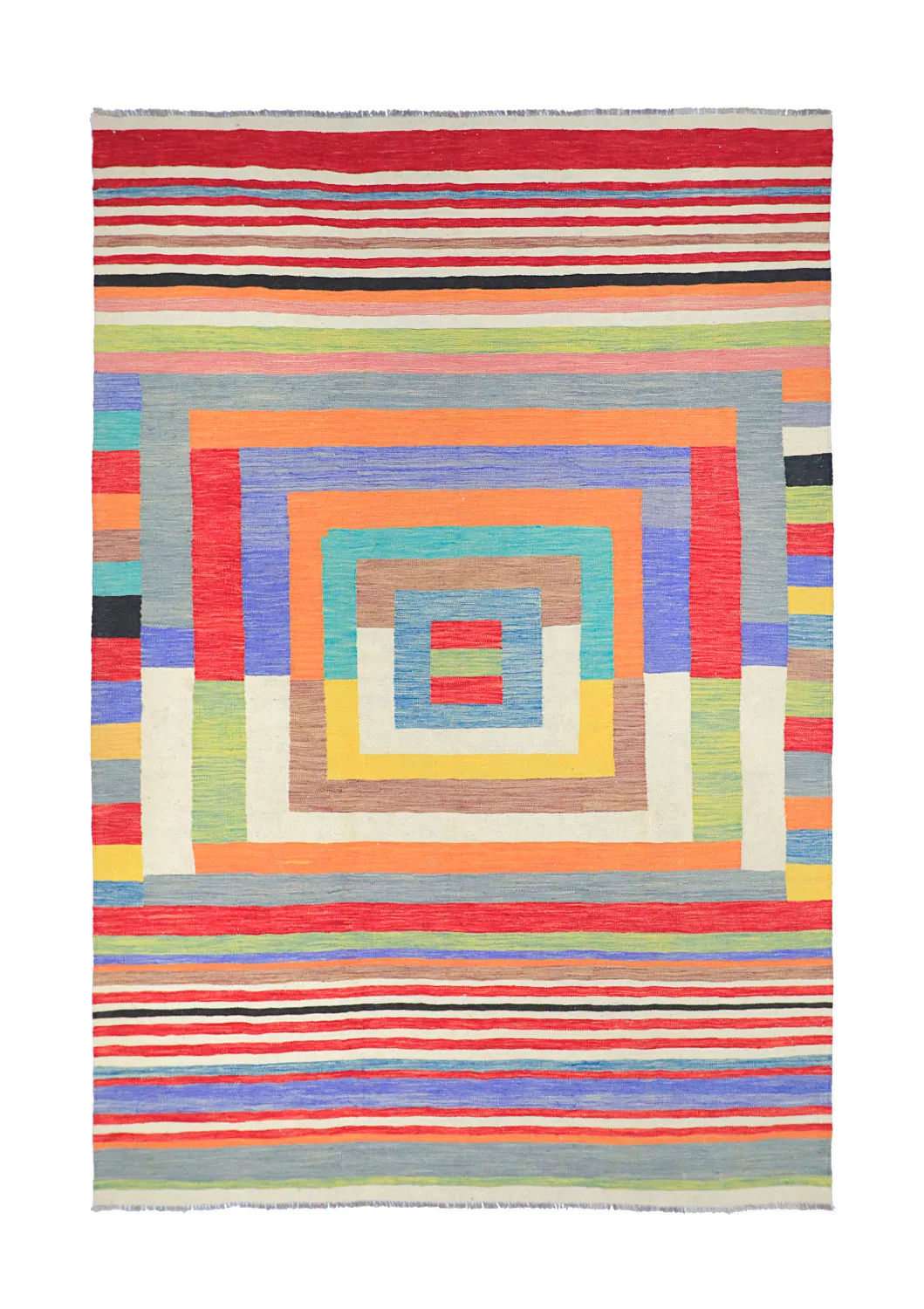 Orientalischer Teppich - Kelim Hand Woven - 205 x 299 cm